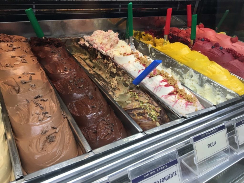 Milano, gelato